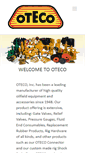 Mobile Screenshot of oteco.com